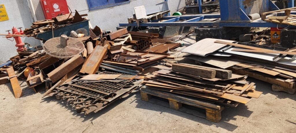 Industrial scrap collection in Musaffah